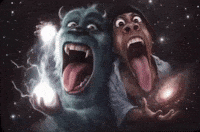 Shocked Monsters Inc GIF