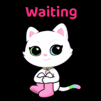 Cat Waiting GIF by UpStudiosWorld