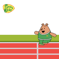 Jumping Long Jump Sticker