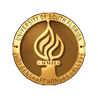 South Florida Usf Sticker by Judy Genshaft Honors College