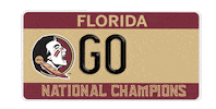 national champions college Sticker by Florida State University