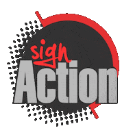 Printing Signage Sticker by Sign Action