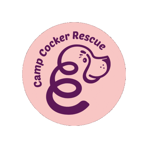 Cocker Spaniel Sticker by Camp Cocker Rescue