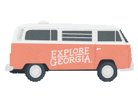 Road Trip Sticker by Explore Georgia