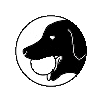 givethedogaball dog ball dog catch give the dog a ball givethedogaball Sticker