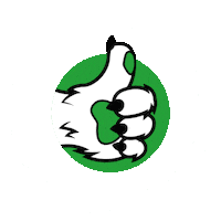 Pups Thumbs Up Sticker by Porch Potty