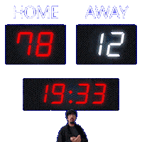 12 Away Sticker