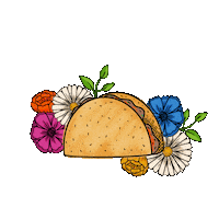 Flower Mexico Sticker