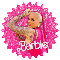 Barbie Sticker by Sashy Hairdesign Club