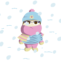 Christmas Loop Sticker