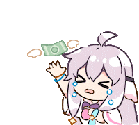 Money Cry Sticker
