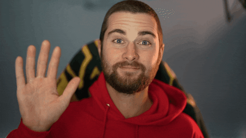 Waving Good Bye GIF by Wicked Worrior