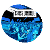 newagerecords new age records newagerecords crosscontrol cross control Sticker