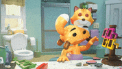 atriumart animation nouns noggles nounish GIF