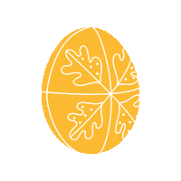 Art Gold Sticker by Ukrainian Eggcessories