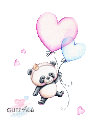 Panda Bday Sticker by Miss & Mister Glitz