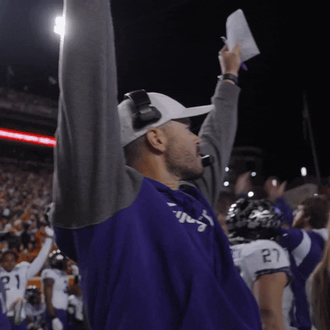 Horned Frogs Celebration GIF by TCU Football
