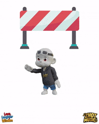 Warning Men At Work GIF by Zhot Music