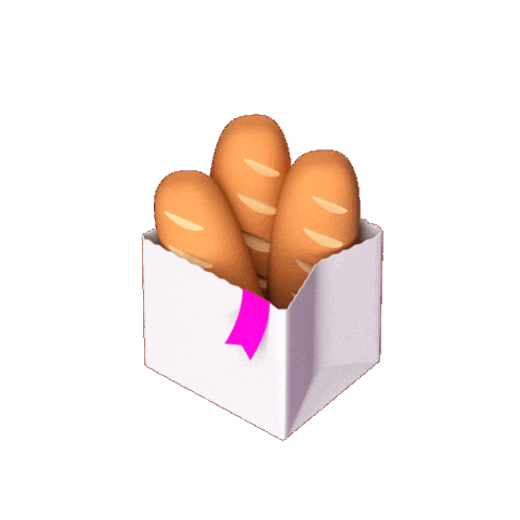 Bread Baguette Sticker by ohseven