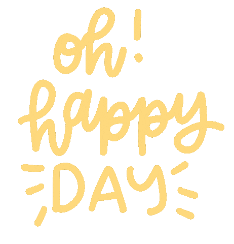 Happy Day Sticker