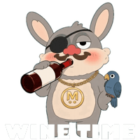 Happy Red Wine Sticker