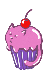 Cat Pink Sticker