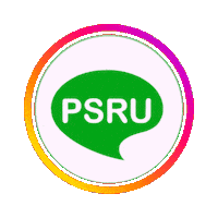 psru_ac_th psru มรพส psruacth pibulsongkramrajabhatuniversity Sticker
