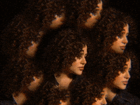 Look Hair Flip GIF by GIPHY IRL