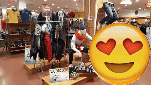 woodcock solonei negozi cia GIF by CIA Diffusione abbigliamento