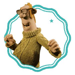 Shaun The Sheep Dancing Sticker by Aardman Animations
