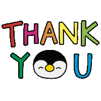 Thanks Thank You Sticker
