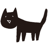 Cat ねこ Sticker by POU DOU DOU official