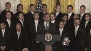 barack obama laughing GIF