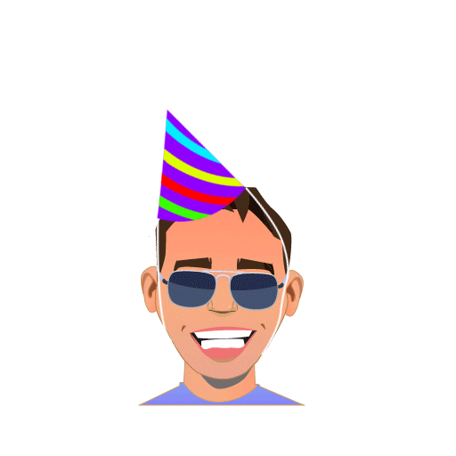 Happy Birthday Sticker