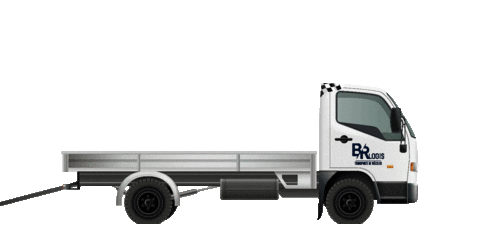 Car Transport Sticker by Br Logis