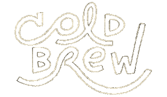 ahhrreee coffee cold brew ari farley Sticker