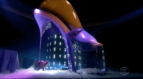 Cardi B Shoe GIF by Recording Academy / GRAMMYs