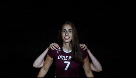 Littlerockvb GIF by Little Rock Athletics