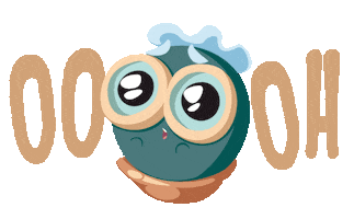 Surprise Glasses Sticker