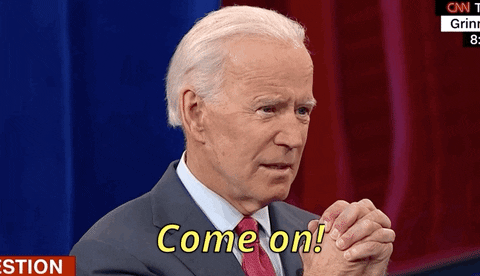 Frustrated Come On GIF by Joe Biden