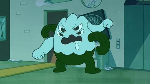 fight monster GIF by Cartoon Hangover