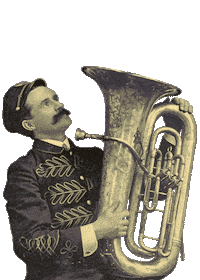 LCHMgraphics baby historical tuba lchm Sticker