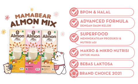 Mix Almon Sticker by MamaBear