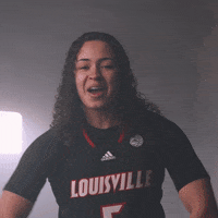 Womens Basketball Go Cards GIF by Louisville Cardinals