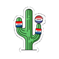 Cactus Harlem Sticker by Mortgage Matchup Center