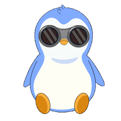 Penguin No Sticker by Pudgy Penguins