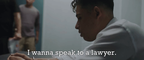 I Wanna Speak To A Lawyer
