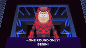 begin round one GIF by South Park 