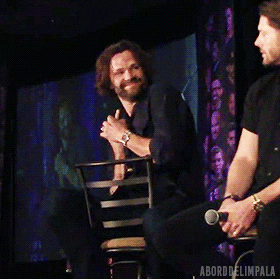 Jared Padalecki Convention GIF