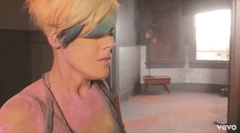 pink giphyupload pink gross behind the scenes GIF